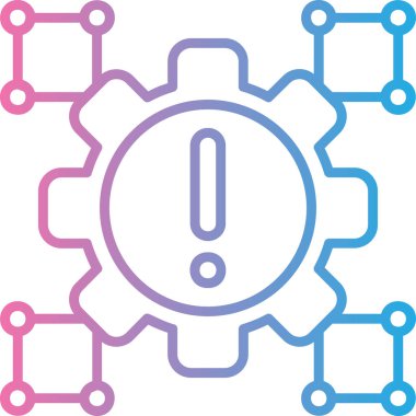 Teçhizat Web simgesi basit illüstrasyon