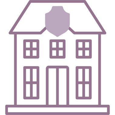 ev simgesi vektör illüstrasyonu