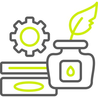 Bitki. Web simgesi basit tasarım