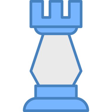 Mavi bir fenerin vektör çizimi