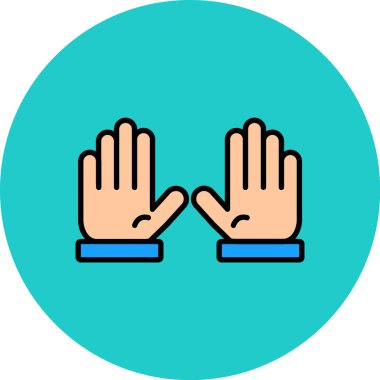 İnsan simgesinin vektör illüstrasyonu