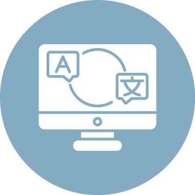 seo modern simgesinin vektör illüstrasyonu