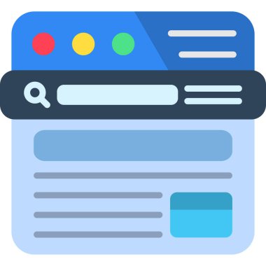 Web tasarım ikonu vektörü