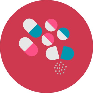 hap ikonu vektör illüstrasyonu