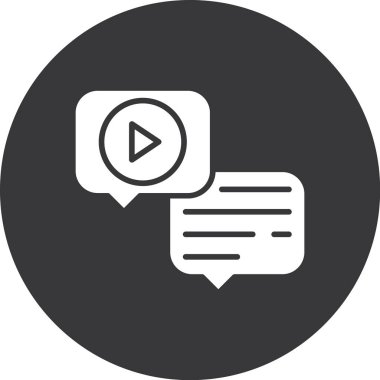 Modern simgenin vektör illüstrasyonu