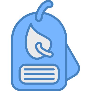 paket yiyecek simgesi doldurulmuş ana hatlar biçiminde