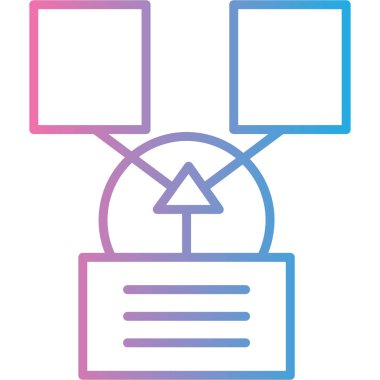 Seo simgesinin vektör illüstrasyonu