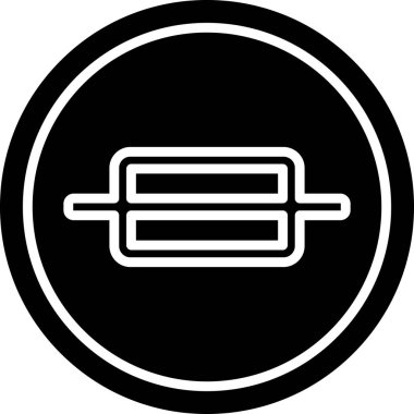 pil vektör simgesi modern basit tasarım