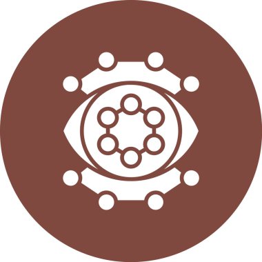 Bir madeni paranın vektör illüstrasyonu