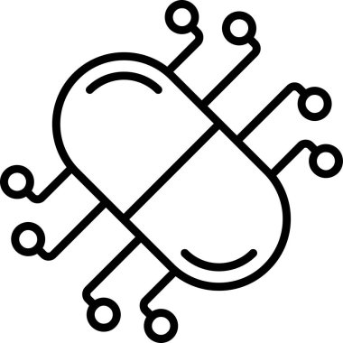 ağ bağlantısı simgesi ana hat biçiminde