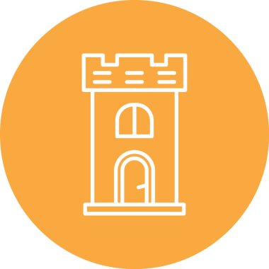 Yapı simgesinin vektör illüstrasyonu