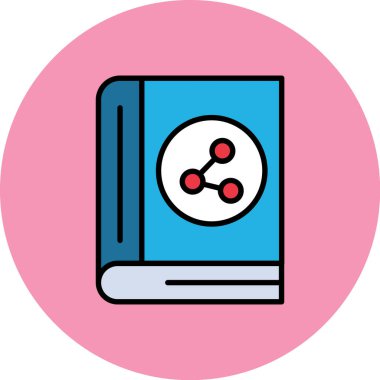 Veri Depolama simgesi, vektör illüstrasyonu