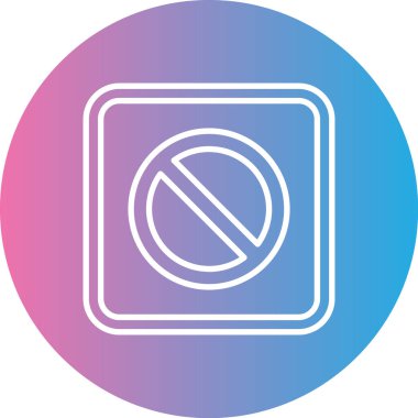 Simgesiz vektör illüstrasyonu