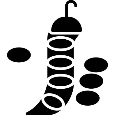 Yemek. Web simgesi basit tasarım