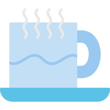 Kahve kupası. Basit tasarım