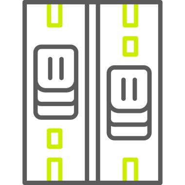 sunucu simgesi, modern tasarım illüstrasyonu