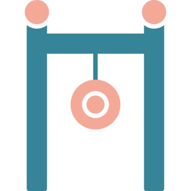 Mobilya simgesinin vektör illüstrasyonu