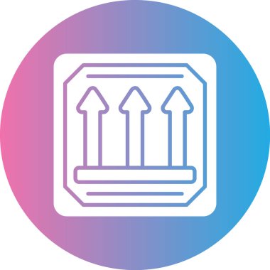 ok simgesinin vektör illüstrasyonu