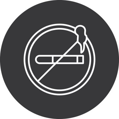 duman simgesi, illüstrasyon tasarımı