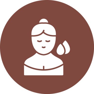 Buda. Web simgesi basit illüstrasyon