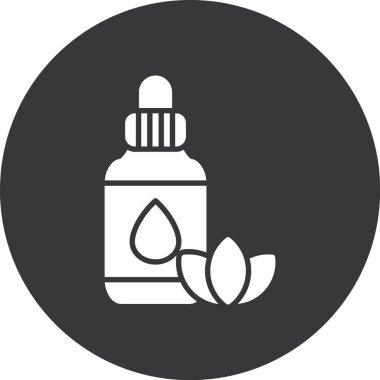 Şişe. Web simgesi basit illüstrasyon