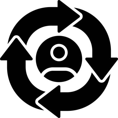 Ok vektör simgesini tazele