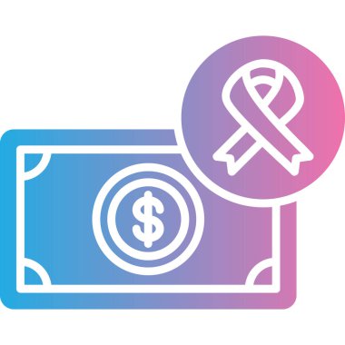 Dolar vektör simgesi modern basit tasarım illüstrasyonu