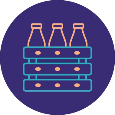 Bira. Web simgesi basit illüstrasyon