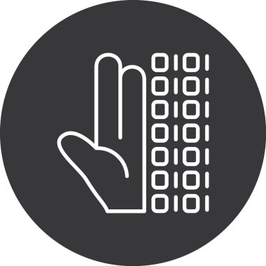 kod simgesi vektör illüstrasyonu