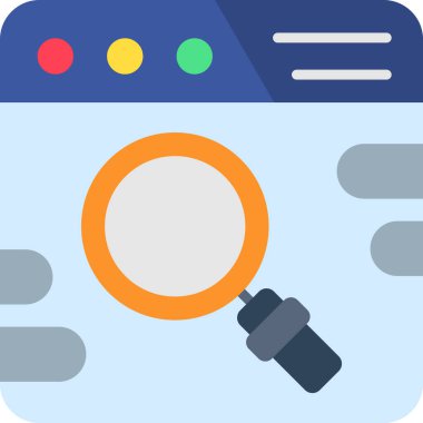 Kamera. Web simgesi basit illüstrasyon