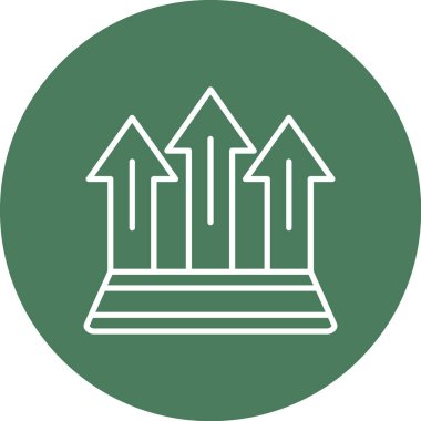 Modern eğitim ikonunun vektör illüstrasyonu