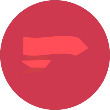 bayrak ikonu vektör illüstrasyonu