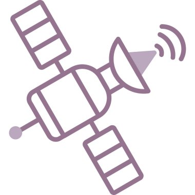 Uydu anteni. Web simgesi