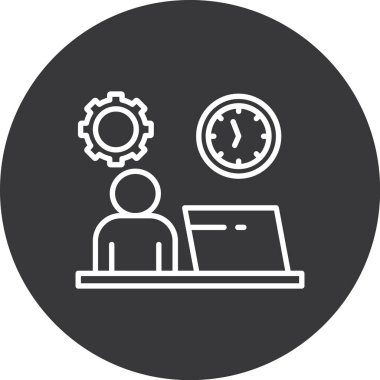 çember çizgisi, simge, vektör, illüstrasyon, işaret, sembol, logo, illüstrasyon