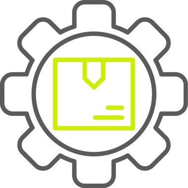 Ayarlar. Web simgesi basit illüstrasyon