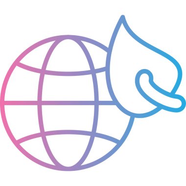 dünya gezegen earth simgesini