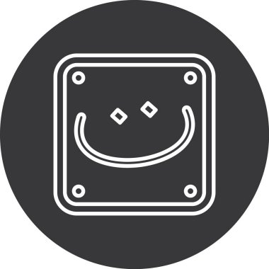 Gıda simgesinin vektör illüstrasyonu