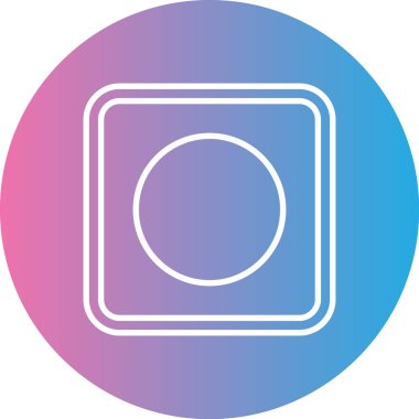 Güzel Kamera vektör satırı simgesi