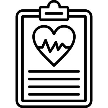 kalp panosu simgesi, özet biçimi