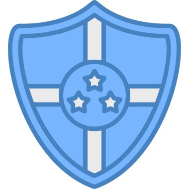 Portekiz bayrağı ile kalkan