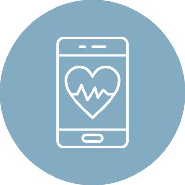 Uygulama modern simgesinin vektör illüstrasyonu