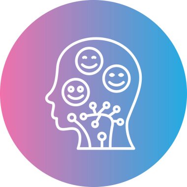 İnsan simgesinin vektör illüstrasyonu