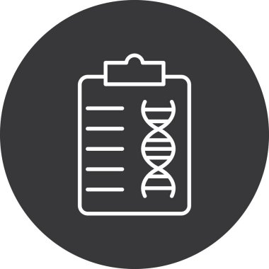 test tüp vektör simgesi