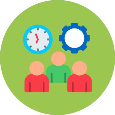 İş adamları vektör illüstrasyonu