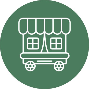 Gıda simgesinin vektör illüstrasyonu