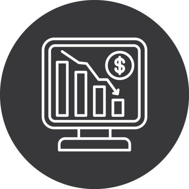 seo modern simgesinin vektör illüstrasyonu