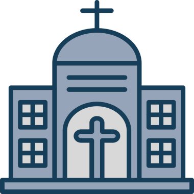 kilise vektör simgesi oluşturma