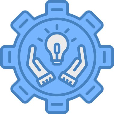 Ampul Simgesi, Vektör illüstrasyonu