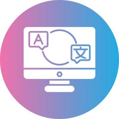 seo modern simgesinin vektör illüstrasyonu