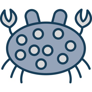 Hata böceği simgesi - taslak biçimi